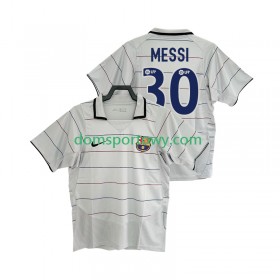 Koszulka FC Barcelona Lionel Messi 30 2003 2004 Retro Wyjazdowe Koszulki Piłkarskie Krótki Rękaw